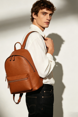 Handmade backpack for both men and women. Contact our store's host to finalize the price before making payment